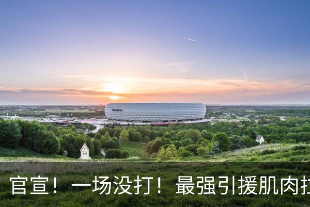 官宣！一场没打！最强引援肌肉拉伤